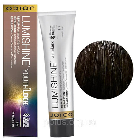 Joico LumiShine YouthLock Crème Dauerhafte Haarfarbe 5NNA 74ml