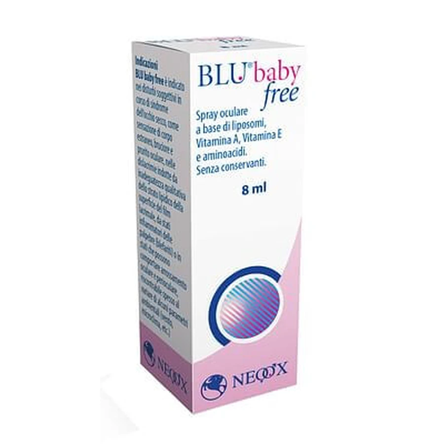 Blubaby Free Augentropfen Ophthalmische Lösung Spray 8 Ml