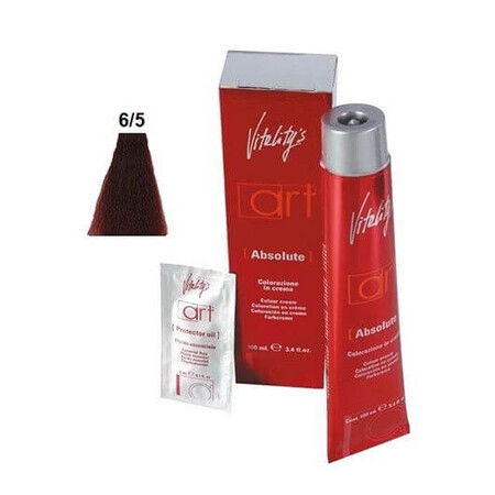 Vitality's Art Absolute permanente Haarfarbe mit Ammoniak 6.5 100ml