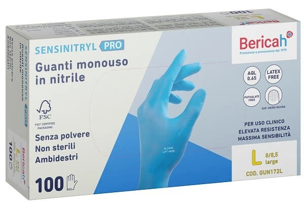 NITR L 100 STÜCK SENSINIT PRO HANDSCHUHE
