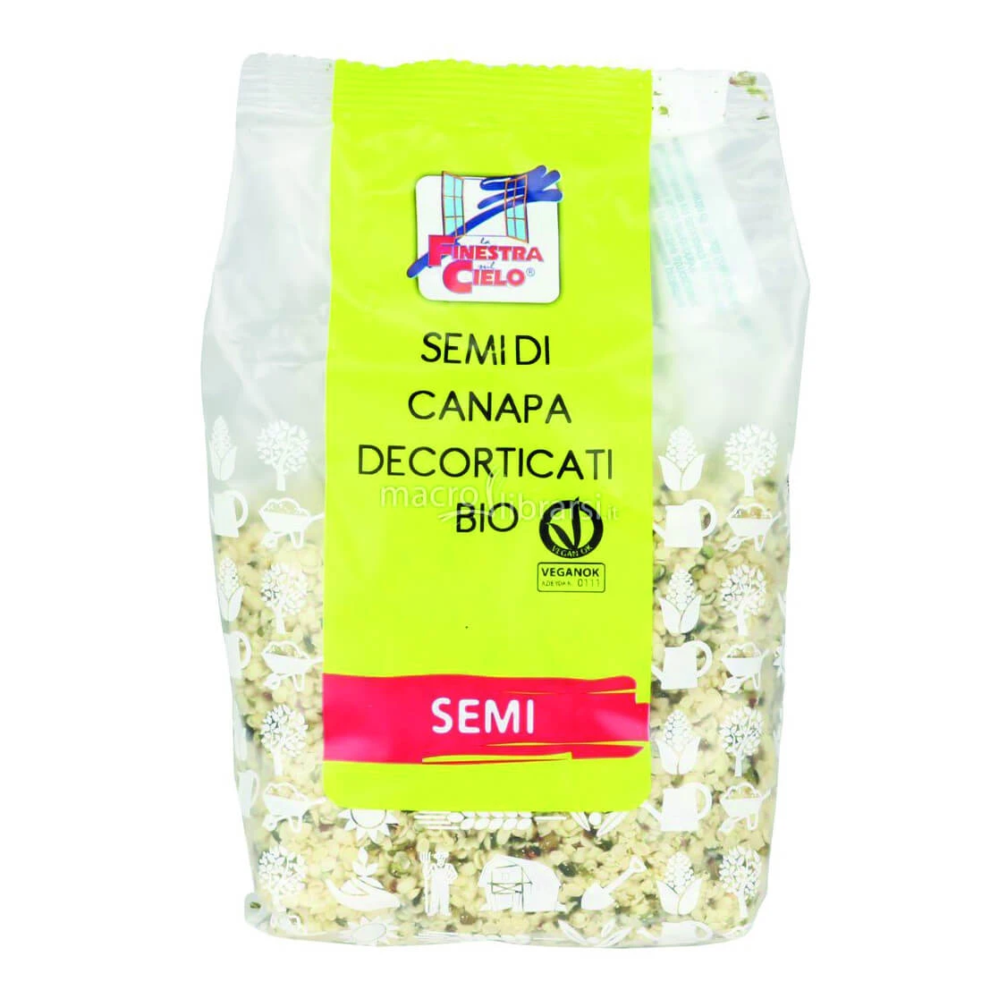 HANF DEKORTIKALE BIO-SAMEN 250G