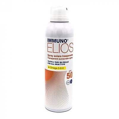 Immuno Elios Transparentes Sonnenspray Spf 50 150 Ml