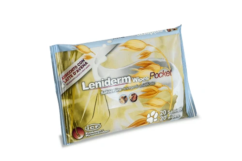 LENIDERM Wischtücher Tasche 20 Stk
