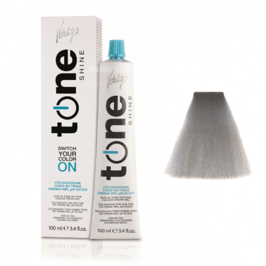 Vopsea semipermanenta de par Vitality's Tone Shine PLatinum Pearl Ash 100ml