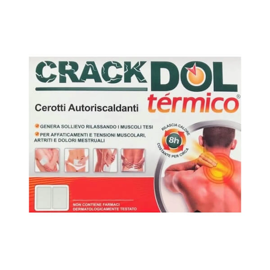 Crackdol Thermisches Wärmepflaster 6 Stück