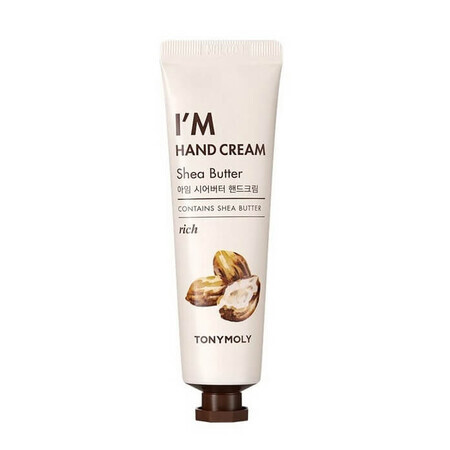 Cremă de mâini cu unt de shea Im Hand Cream, 30 ml, TonyMoly