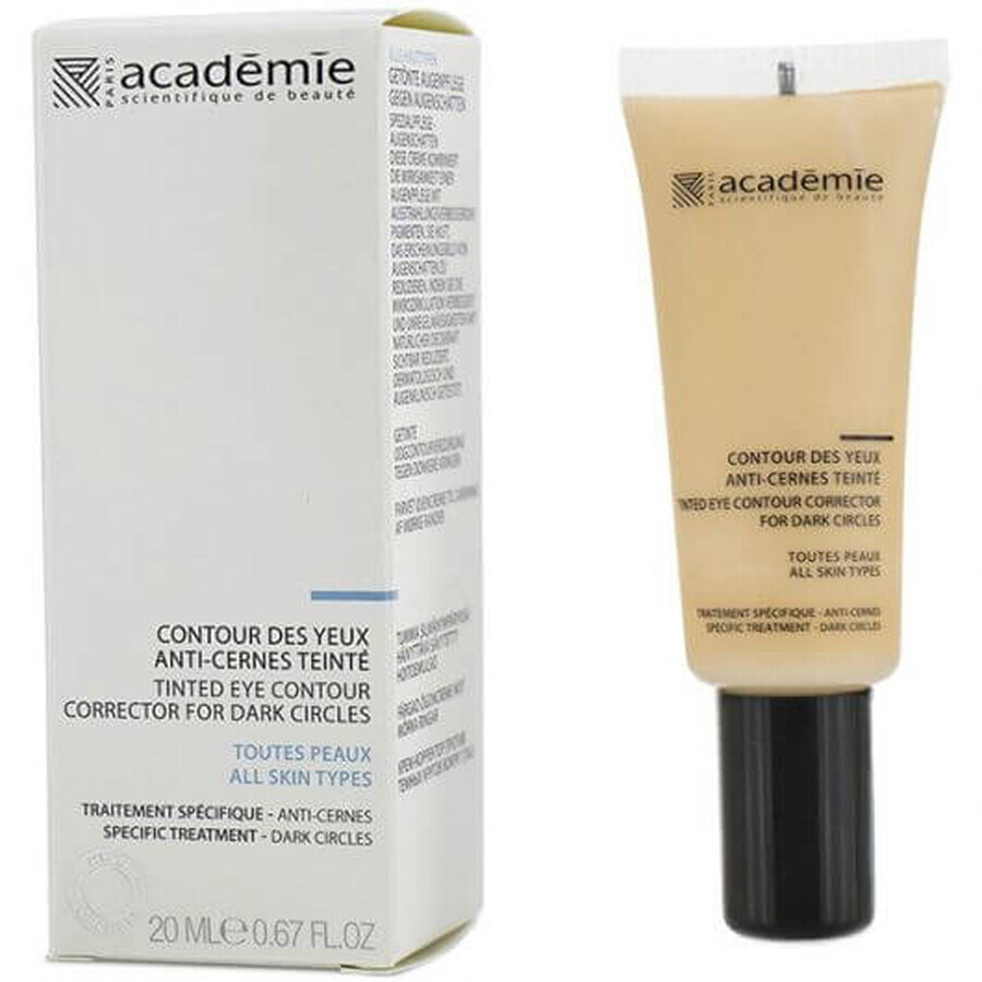 Academie Visage Contour des yeux Augenkontur-Tönung gegen Augenringe 20 ml