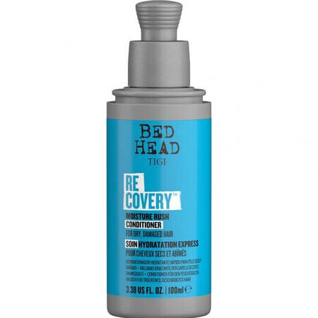 Spülung für trockenes und strapaziertes Haar Tigi Bed Head Recovery Spülung feuchtigkeitsspendend espress, mini 100ml