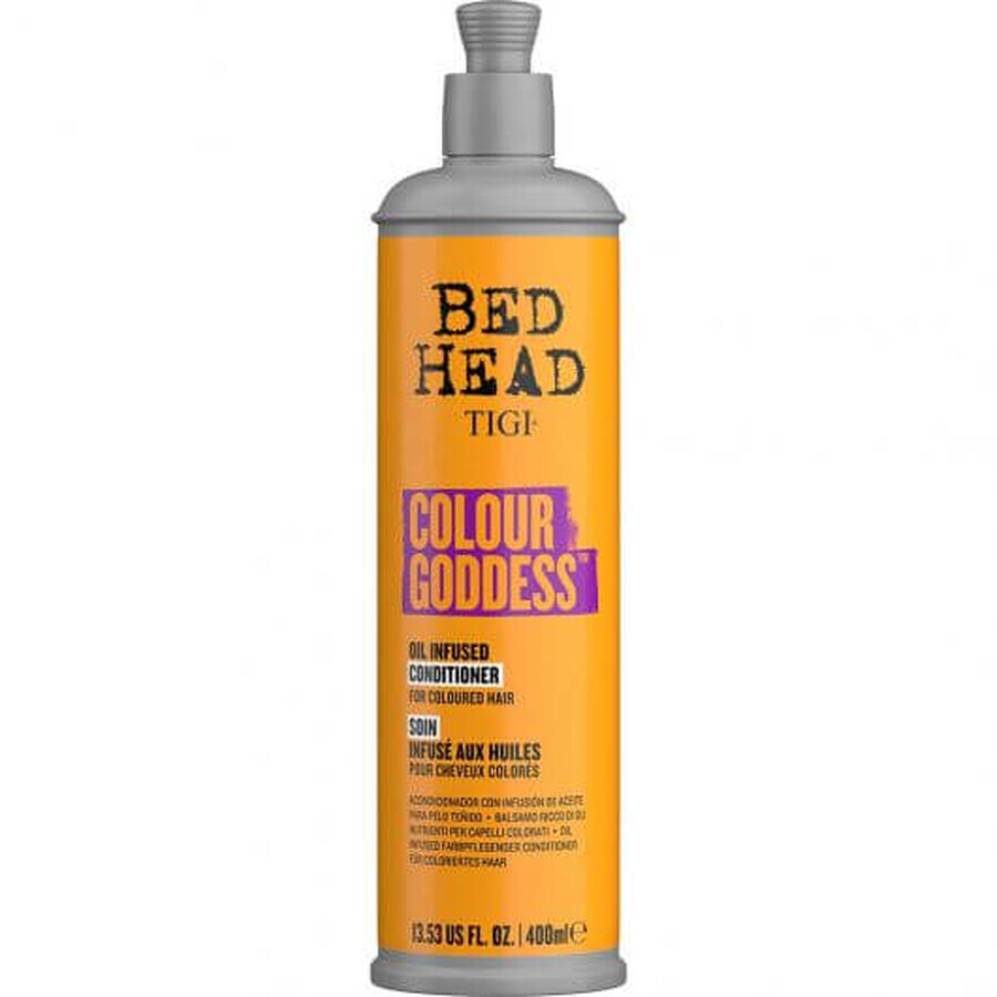 Balsam pentru par vopsit Tigi Bed Head Colour Goddess Conditioner nutritiv-hidratant 400 ml