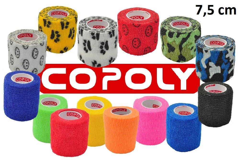 selbstklebendes KOPOLBAND 7,5cm x 457cm MIXED COLORS