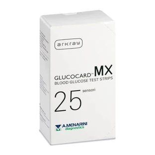Glucocard MX Blood Glucose 25 pièces