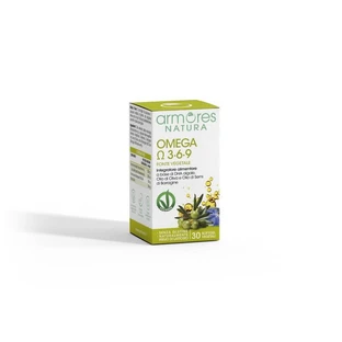 Omega 3-6-9- Armores Nature 30 kapsułek miękkich
