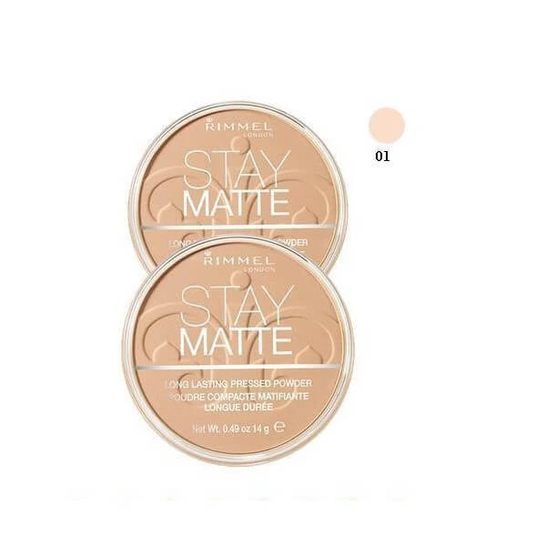 RIMMEL STAY MATTE POWDER 001 TRANSPARENT