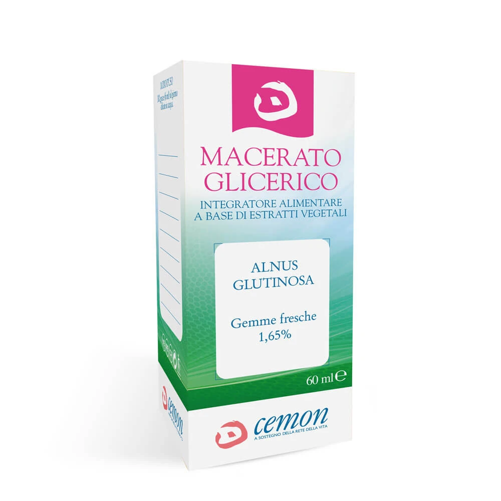 Alnus Glutinosa Edelsteine Glycerin Mazerat 60ml Cemon