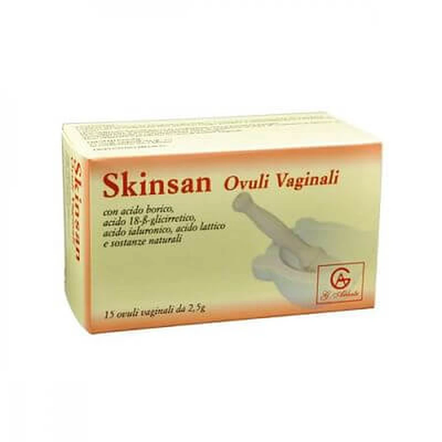 Skinsan 15 Ovuli Vaginali 2,5 G