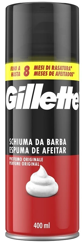 GILLETTE BESTEHENDEN SCHAUM CLAS