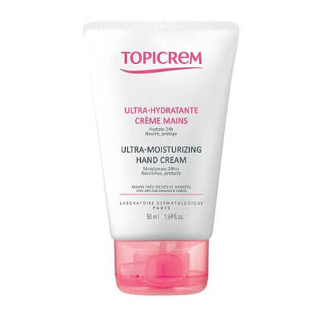 Topicrem Crème mains ultra hydratante, 50 ml, NIGY