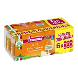 Plasmon Omogeneizzato Pera 6x104g