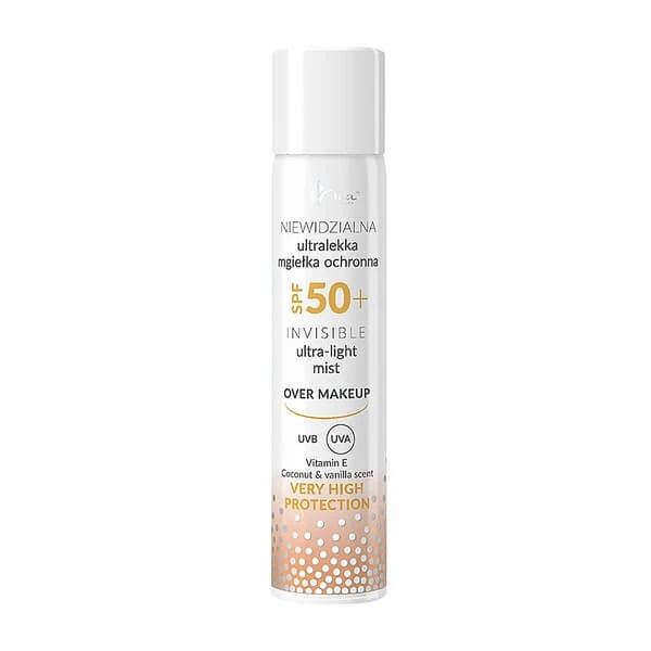 AVA Invisible Ultra-light Mist, Schutznebel, SPF50+, 75 ml