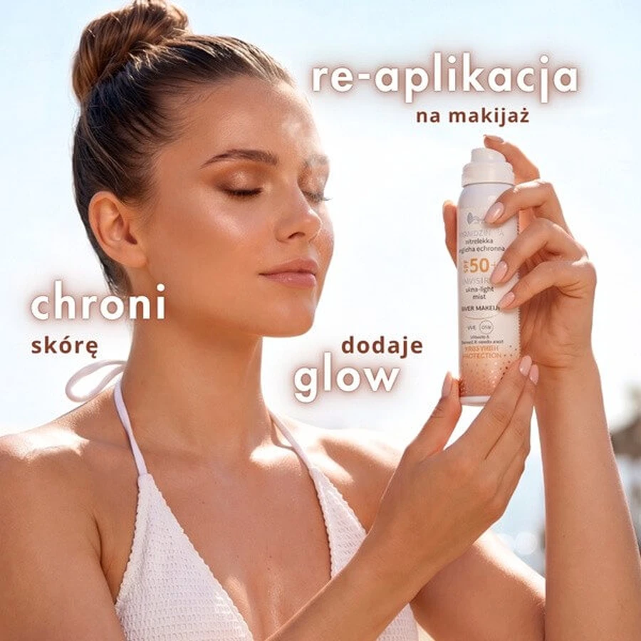 AVA Invisible Ultra-light Mist, brume protectrice, SPF50+, 75 ml.