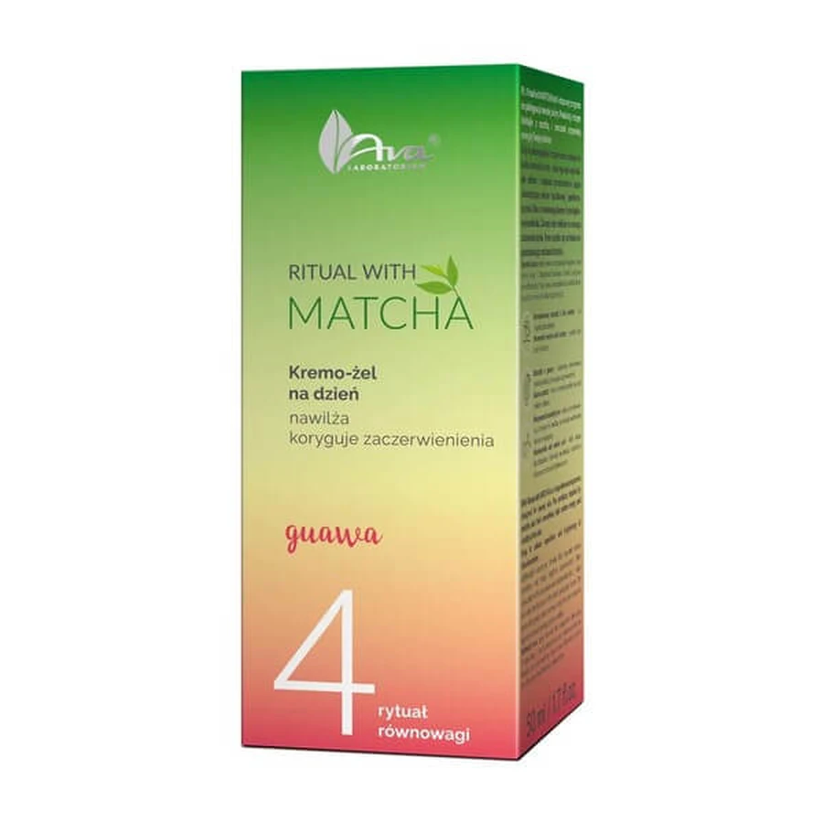 AVA Ritual mit Matcha, Tagescreme-Gel, 50 ml