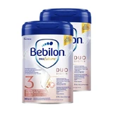 2er-Set Bebilon PROfutura DUOBIOTIK 3, Milchnahrung ab 1 Jahr, 800 g