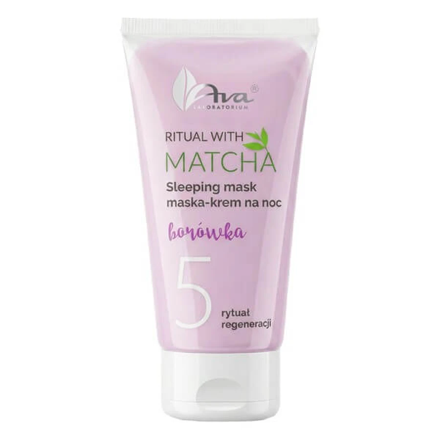 AVA Ritual with Matcha, night mask-cream, 50 ml
