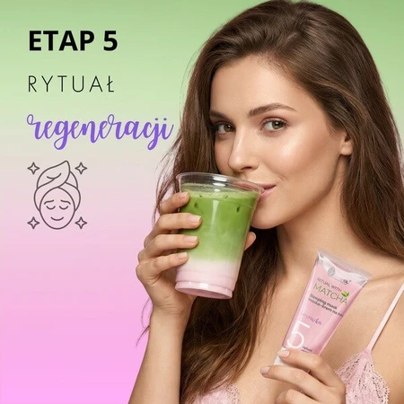 AVA Ritual with Matcha, night mask-cream, 50 ml
