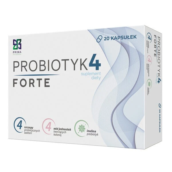 Prima Pharma Probiotic 4 Forte, Kapseln, 20 Stück