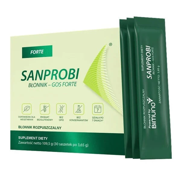 Sanprobi Fiber GOS Forte, Pulverbeutel, 30 Stück