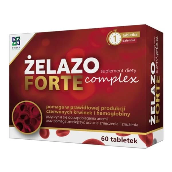 Prima Pharm Iron Forte Complex, Tabletten, 60 Stk