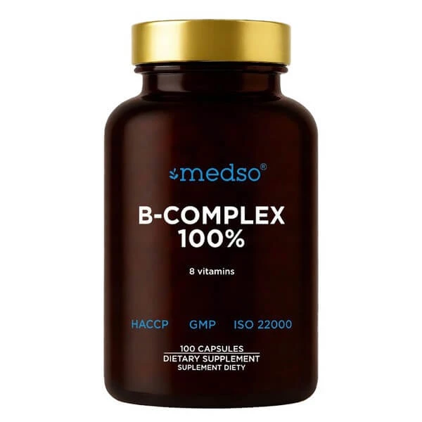 Medso B-Komplex 100%, Kapseln, 100 Stück
