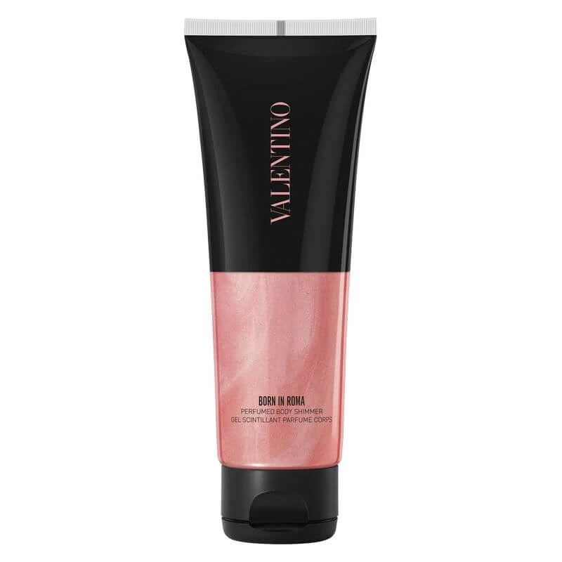 Valentino Born in roma - Körperschimmer mit leuchtenden Perlen und Hyaluronsäure-Gel 125 ml