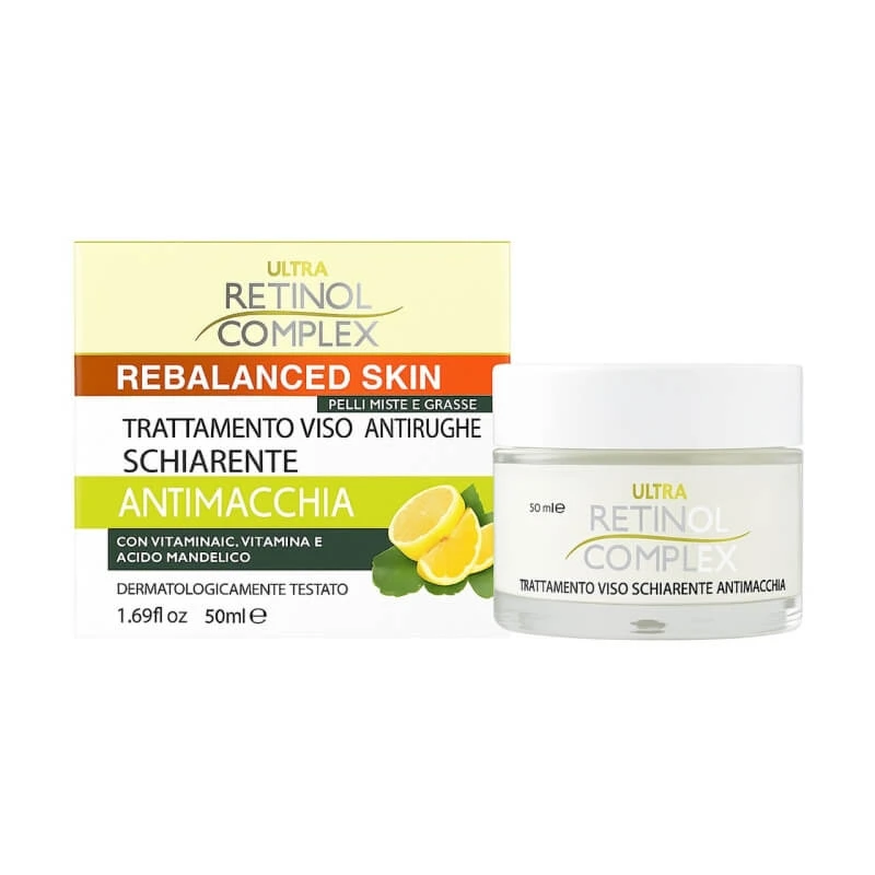 Retinol-Komplex Rebalanced skin - Gesichtscreme gegen Falten, Aufhellung und Flecken 50 ml