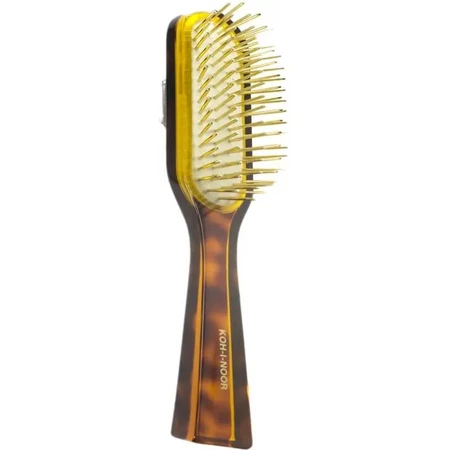 Koh-i-noor Brosse pneumatique jaspé rectangulaire avec pointes en métal doré #108g