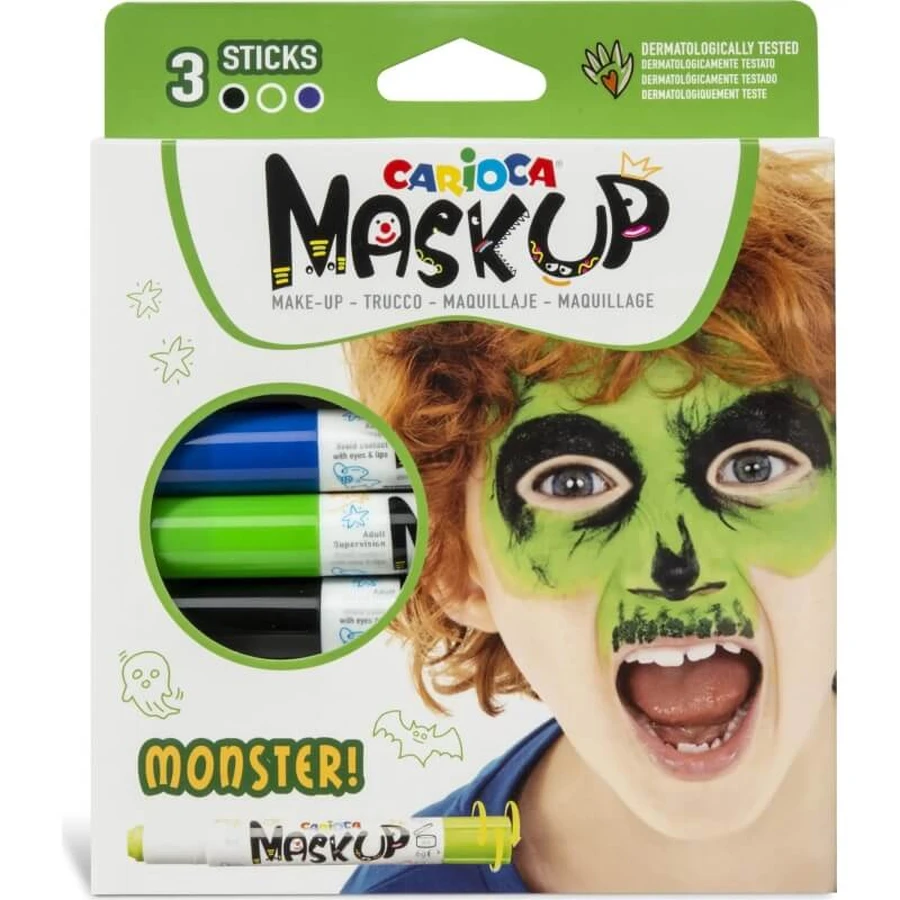 Carioca Mask up monster - 3 huidmarkers