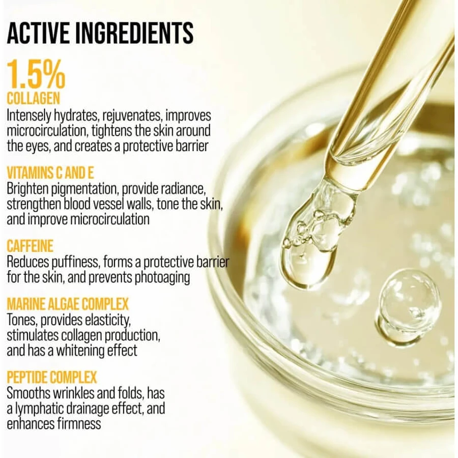 7days Collagen - przeciwstarzeniowy krem pod oczy 18 ml: ceny i cechy