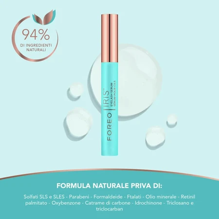 Foreo iris pro-strength eyelash serum - ser de alungire și volum pentru gene