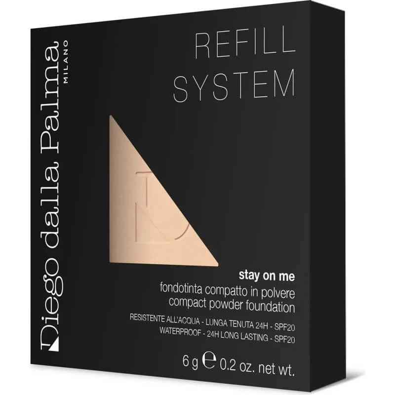 Diego dalla palma stay on me - puder foundation spf 20 waterproof - nachfüllpackung nr. 51 porzellan