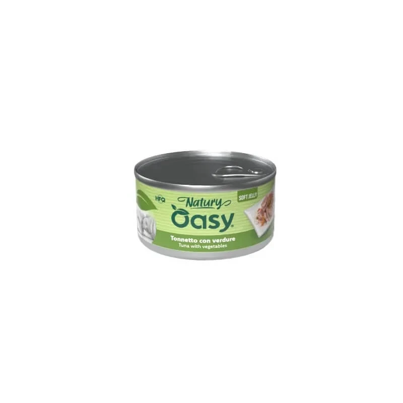 Oasy Wet dog natury soft jelly tuna with vegetables - Ergänzungsfuttermittel für Hunde 150 gr