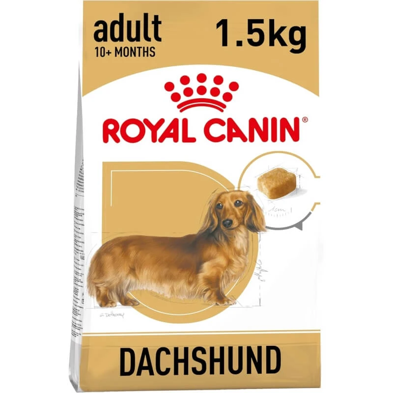Royal canin Mini adult dachshund adult - Alleinfuttermittel für erwachsene Hunde der Rasse Dackel 1,5 kg