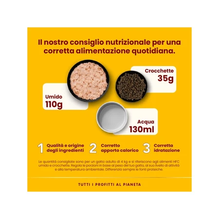 Almo nature Hfc natural pui și brânză - hrană umedă pentru pisici adulte 70 g