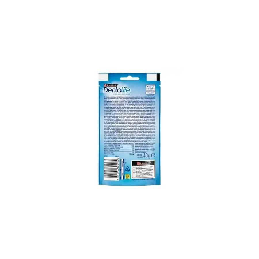 Dentalife - snack dentale anti-tartaro e placca per gatti adulti gusto pollo 40 g