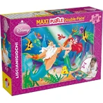 Lisciani Puzzle supermaxi sirena fata dubla - 108 piese