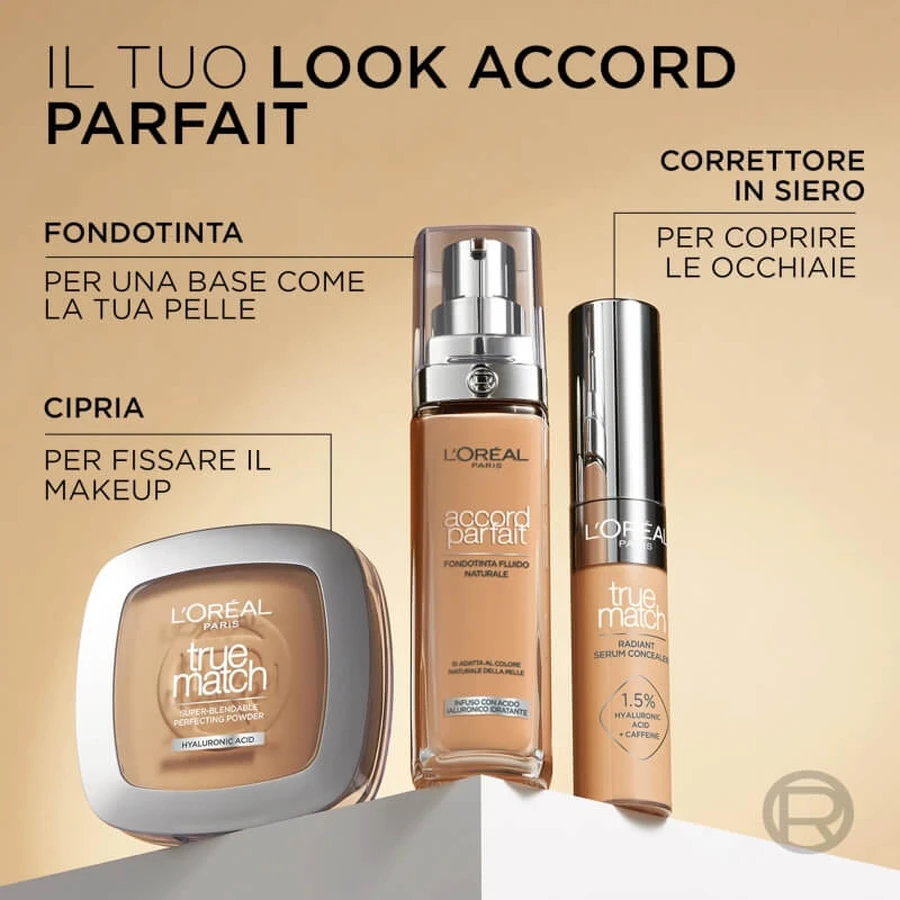 L'oreal paris Accord parfait - fond de ten fluid - nr. 10n cacao