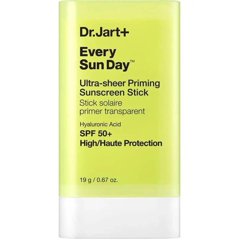 Dr.jart+ Facial sunscreen 50 + spf every sun day ultra-sheer priming sunscreen stick very high protection 19g