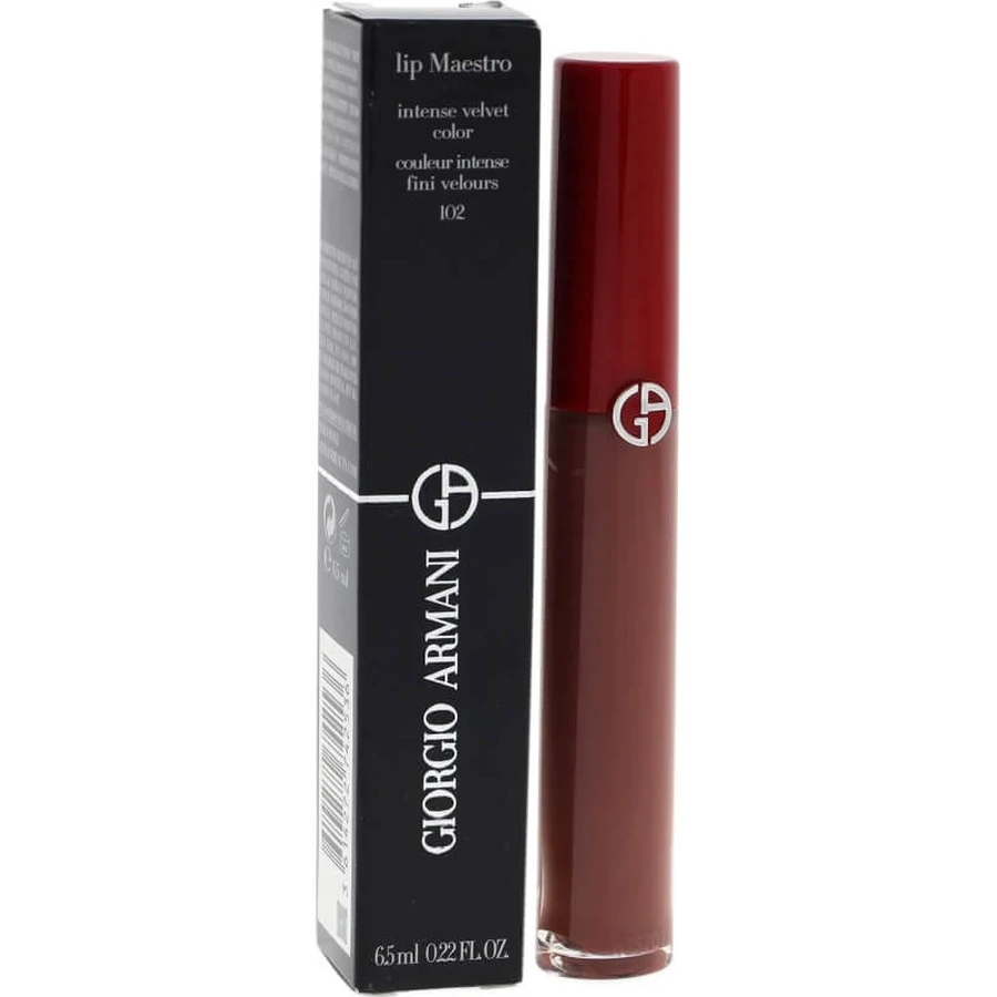 Giorgio armani lip maestro - velvety matte liquid lipstick no. 102 sandstone