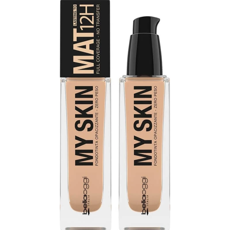 Bellaoggi My skin mat 12h - matte Foundation - Nr. 3 warmes Beige