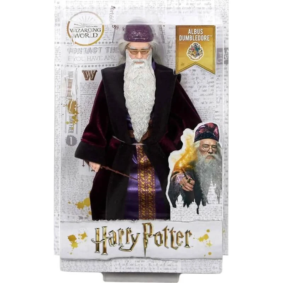 Mattel Harry potter - action figure di albus silente