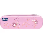 Chicco set igiene orale azzurro astuccio con spazzolino + dentifricio fragola 12m+